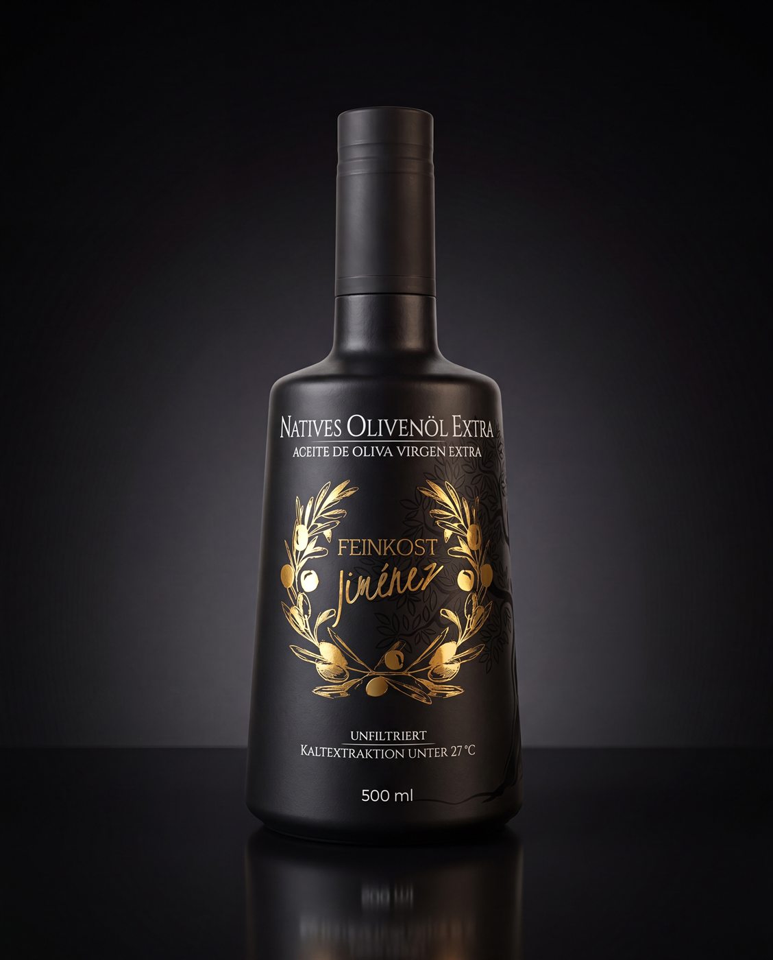 Feinkost Jiménez Flasche, natives Olivenöl extra